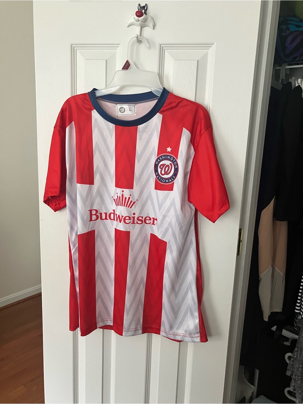 Washington Nationals Budweiser Jersey